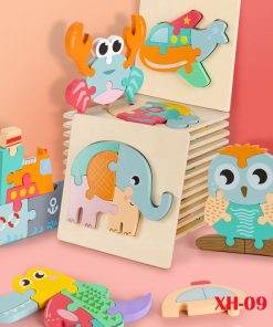 Bộ ghép hình 3D động vật XH-09