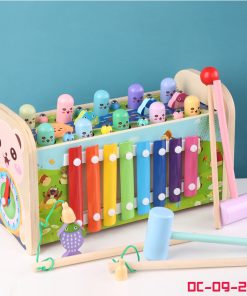 Đồ chơi đập chuột bằng gỗ 7IN1