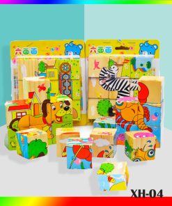 Ghép hình 6 mặt gỗ XH-04