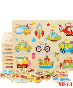 Bảng ghép hình núm gỗ XH-13,14