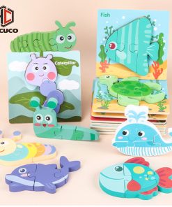 Bộ ghép hình 3D động vật XH-08