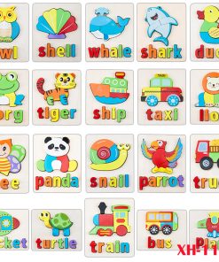 Bộ ghép hình 3D động vật và phương tiện XH-11