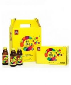 Nước uống tăng lực hồng sâm Vita  (100ml * 10 chai)