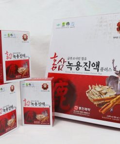 Chiết xuất hồng sâm nhung hươu 80ml x 30 gói