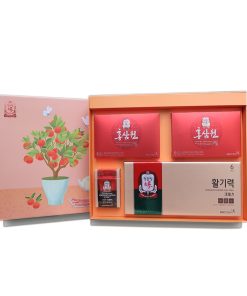 Hộp quà xuân cao cấp KGC Cheong Kwan Jang  Lộc Vượng Tài sét 4 món