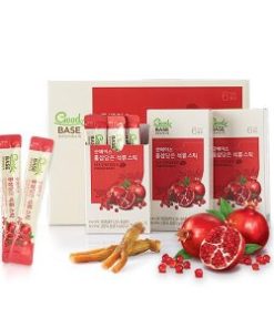 Nước Hồng Sâm Goodbase Lựu (10ml * 30 gói) - từ quả lựu nguyên chất