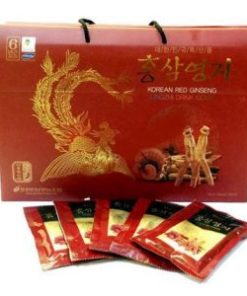 Nước hồng sâm linh chi Pocheon cao cấp từ Hàn Quốc - nước hồng sâm linh chi thượng hạng - hộp 30 gói 70ml