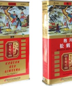Sâm củ khô hộp thiếc Pocheon 75g ( 5 củ )